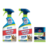 Woolite® INSTAclean® Pet Stain Remover (2-Pk) & 1 Stomp 'n Go® Pet Stain Lifting Pad