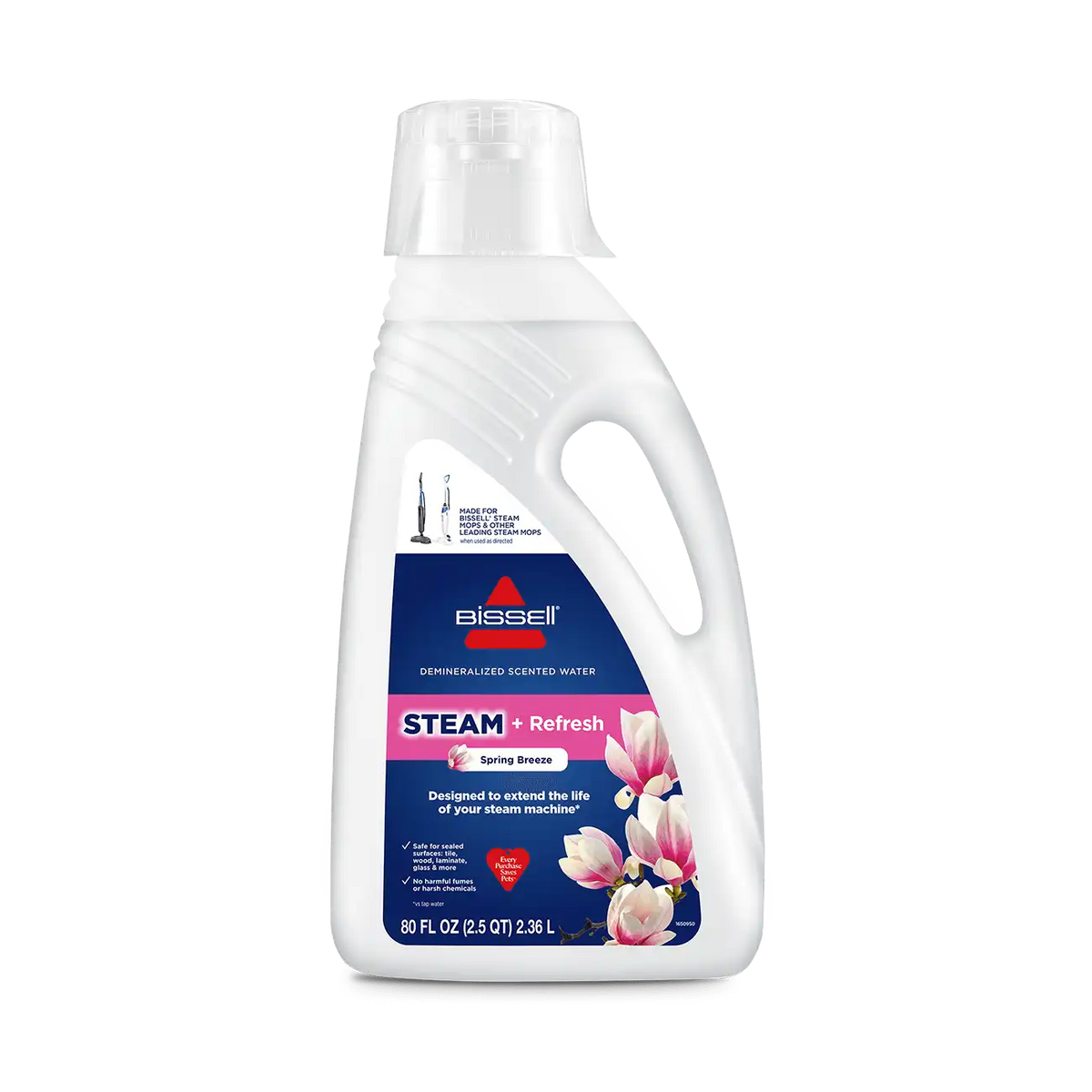Spring Breeze Demineralized Water for Steam Mops (80 oz.)