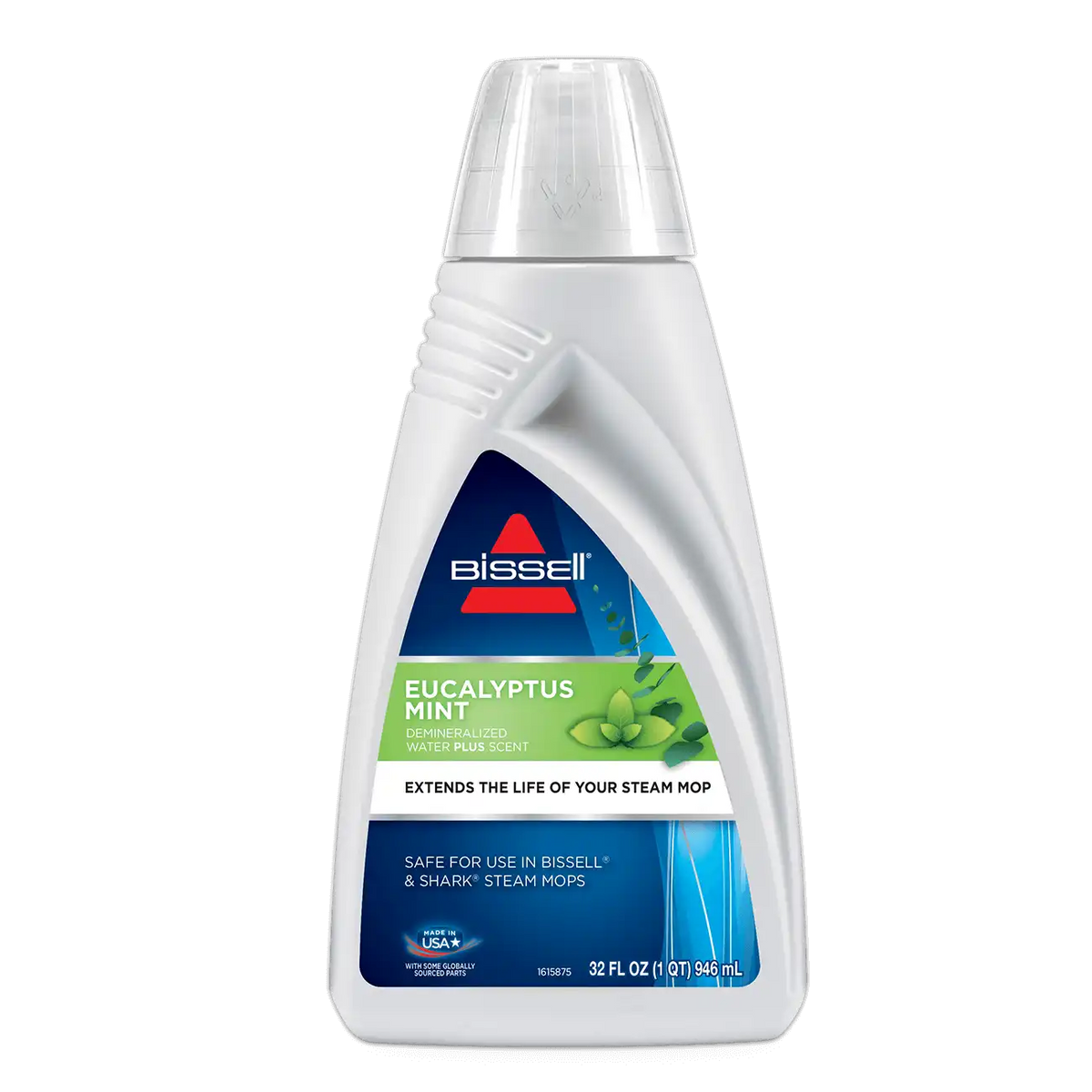 Eucalyptus Mint Demineralized Water (32 oz.) for Steam Mops
